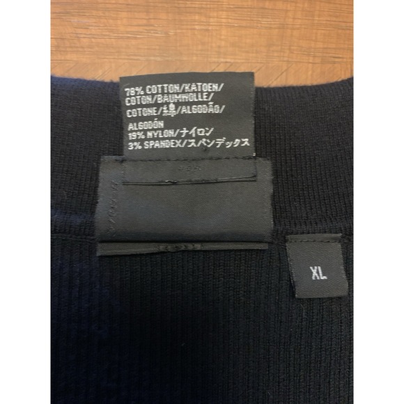 Harley Davidson Vest Women's‎ XL Full Zip Sleeveless Sweater V Neck Black - Picture 10 of 16